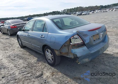 2007 Honda Accord Se из США, поврежденный, VIN 1HGCM56357A015602